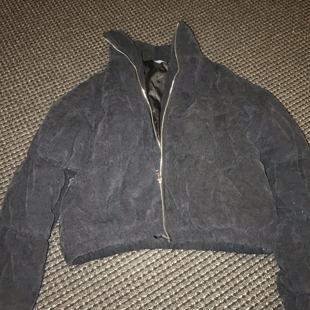 PLT black puffy winter coat